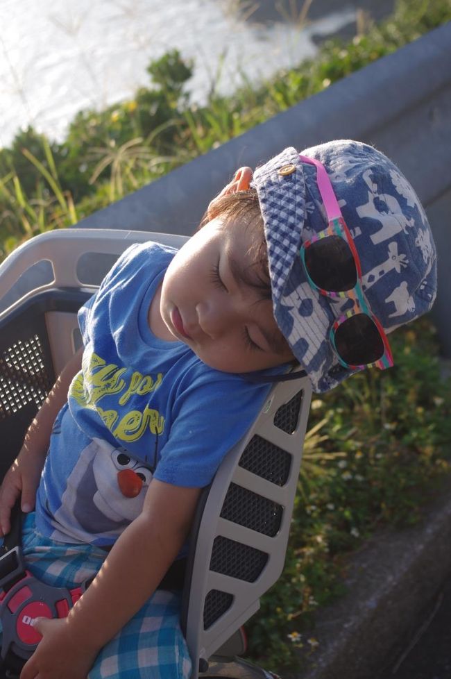 子供は爆睡ｚｚｚ