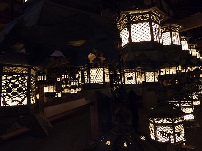 藤浪之屋の美しい灯籠