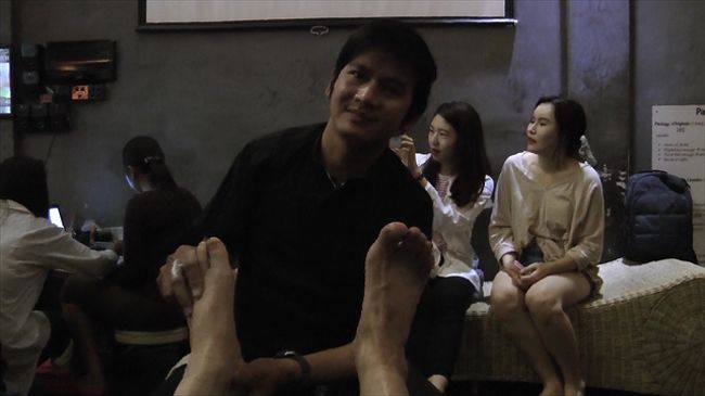 フット・マッサージ<br /><br />　　　30分4＄でした。