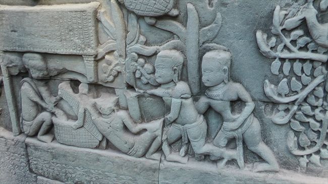 バイヨン第一回廊<br /><br />　　泥棒