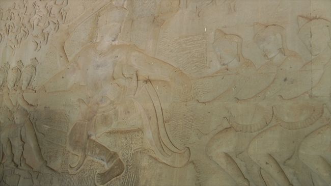 アンコール・ワット<br />　　第一回廊南面（乳海撹拌）<br />　　