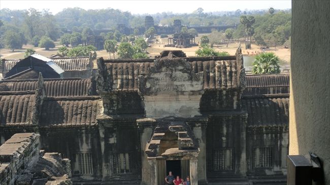 アンコール・ワット<br />　　第三回廊から