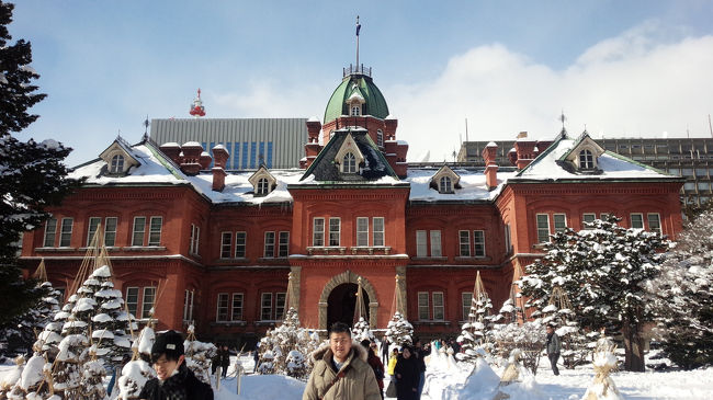 続いて旧北海道庁へ。<br />内部は無料で見学できます。