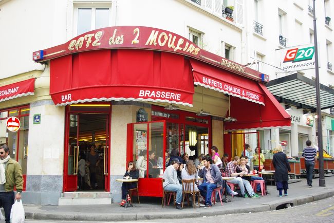 アメリを見たことは無いけど、定番だからこてこての観光地に行きました。