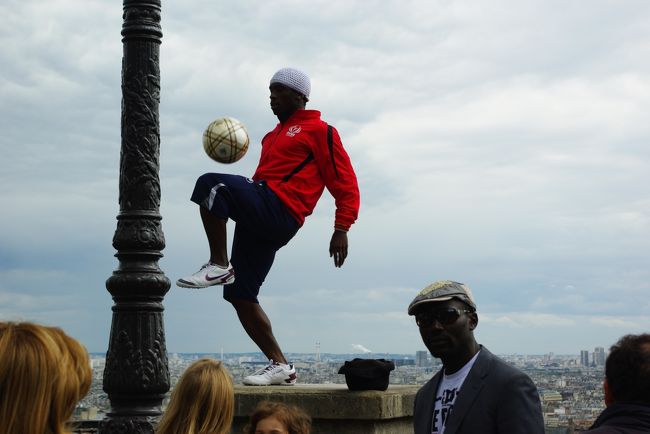 サッカー好きにはたまりません。チップを弾みました。