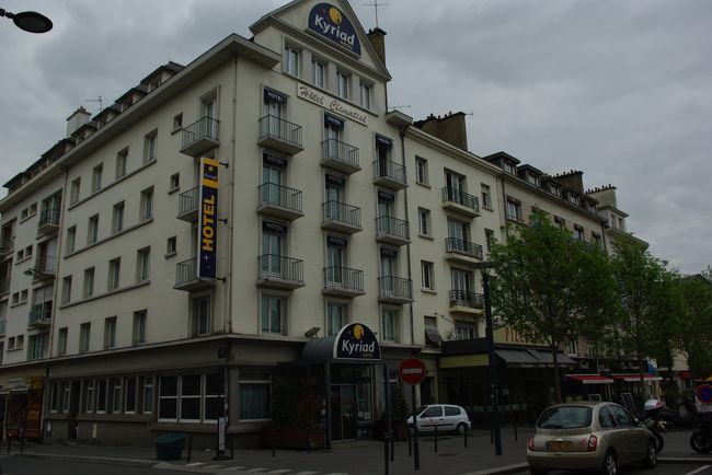 レンヌで泊まったホテル。