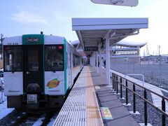 石巻線の終点、女川駅に到着！

