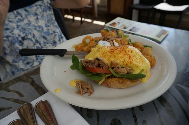 エッグベネディクトも。<br />おいしかったです。