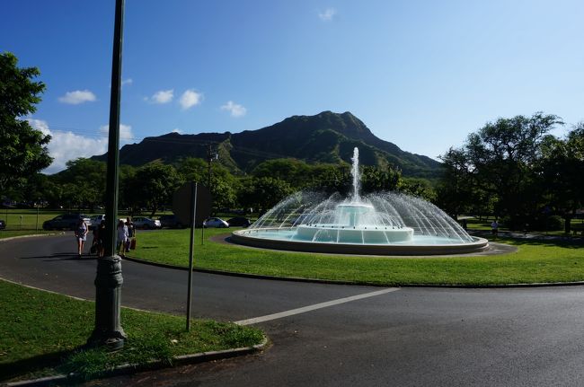 ダイヤモンドヘッドに向かいます。