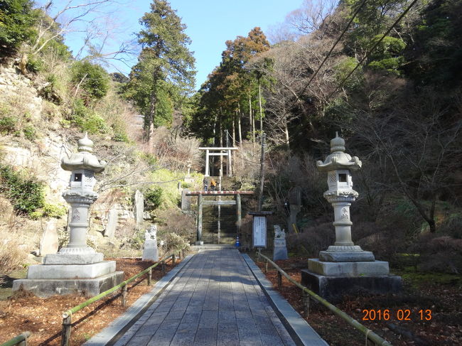 ここから階段を登って行きます