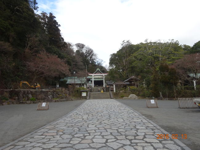 瑞泉寺を出てまっすぐ行くと鎌倉宮があります