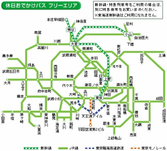 Jr 乗り放題チケット 休日おでかけパス で東京の近郊を巡る 終端駅をプロットしてみた 浅草 東京 の旅行記 ブログ By もふもふpさん フォートラベル