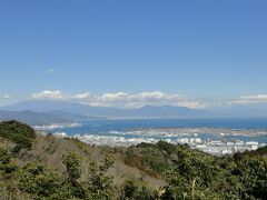 日本平から駿河湾方面を望む。