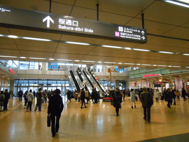 やはり名古屋駅は栄えてますね。<br />都会の駅は歩いて回るだけで楽しいものです。<br />