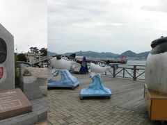 連絡船で下関へ、往復＠800円は観光地価格。