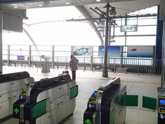 仙台空港駅から仙台駅に向かいます。
