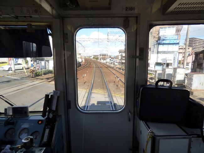 先頭に陣取り写真を撮ります