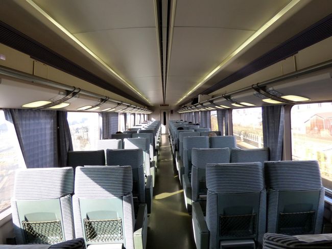 乗車率は５％以下とガラガラでした