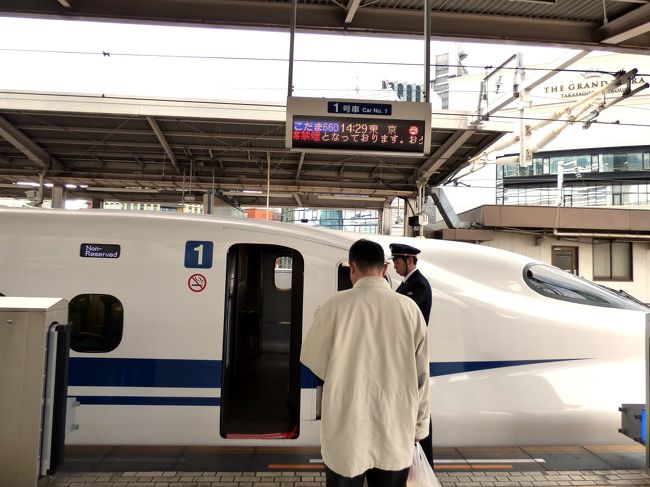 のんびり帰ろうとも思ったのですが、すぐあとに三島停車のひかりがあるのでやり過ごす