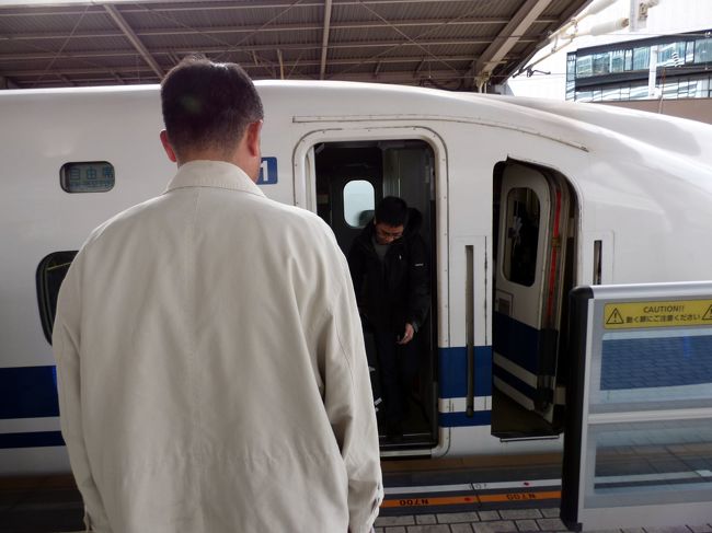 いつものように１号車（自由席）に乗ります