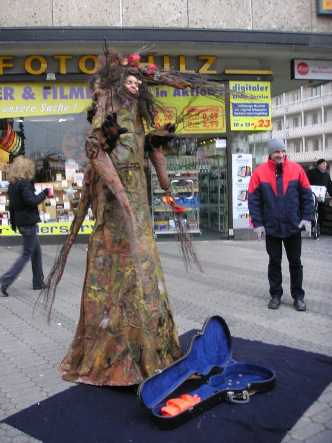 大道芸やってました。