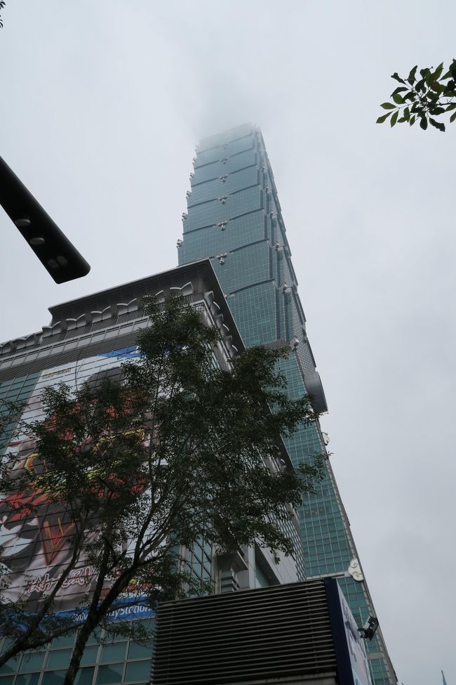 台北101を自由散策の時間がありましたが、天気も悪かったので、展望台には上りませんでした。<br />でも、展望台に行くエレベーター前に中国人の行列がすごかったです。<br />
