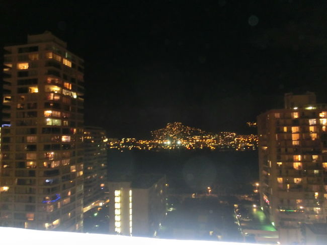 お買い物アラモアナいったりしたので、かえってきたら、もうまっくら。