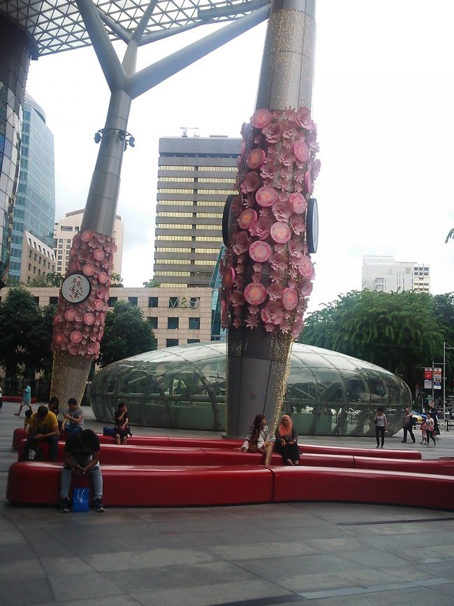 高島屋など百貨店散策しながらオーチャード駅まで歩いてきましたが、それほど時間経っていません。