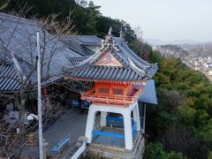 千光寺をロープウェイから覗き、あっという間に（5分位？）