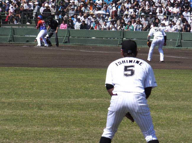 Lamigoモンキーズとの練習試合