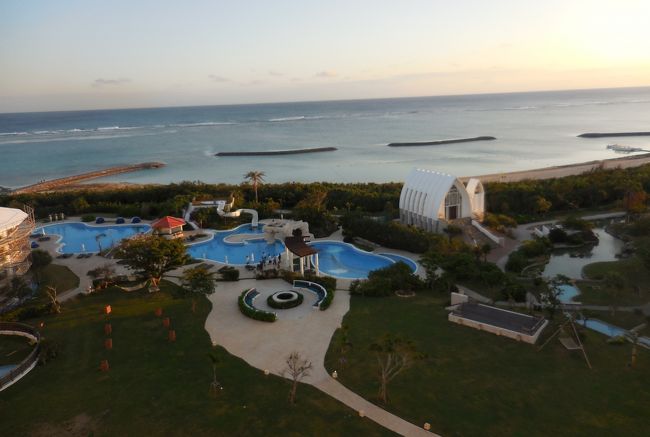 ＡＮＡインターコンチネンタル石垣リゾート<br /><br />タワーウィング6階〜8階　オーシャビュー・バルコニーからの眺望