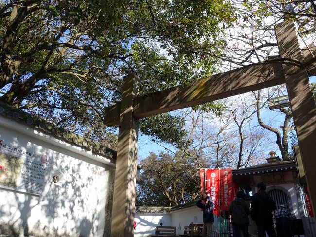 二の門を通ります。