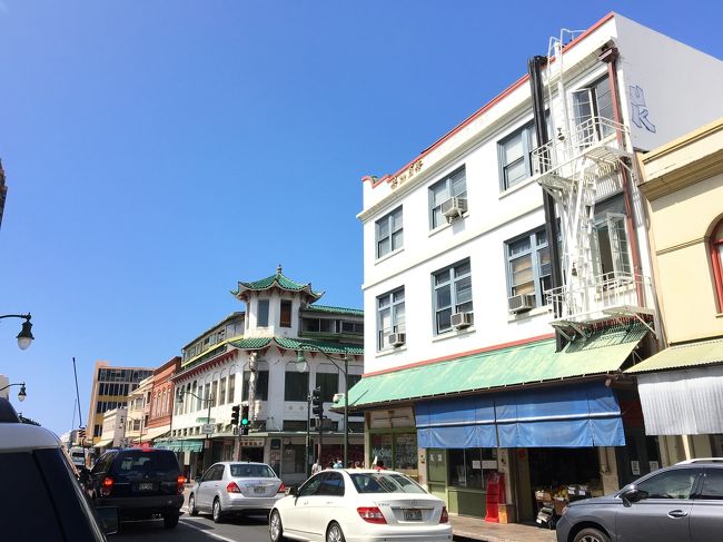 お腹いっぱいになったとこで、チャイナタウンを抜けて目指せカメハメハ大王！！