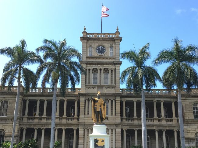 カメハメハ大王像到着！<br />お初にお目にかかります！！