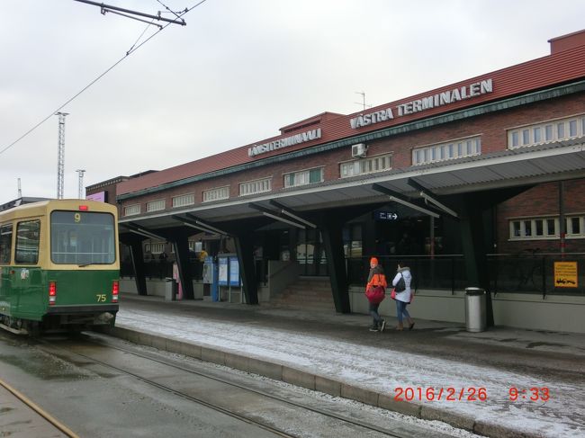 バス車窓風景。