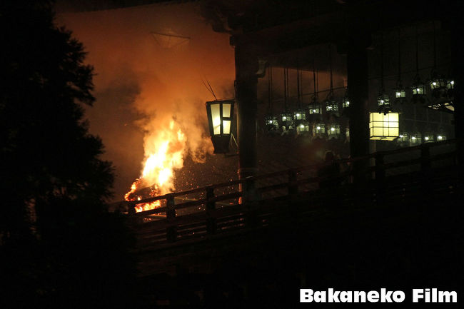 陽が落ちいよいよです。