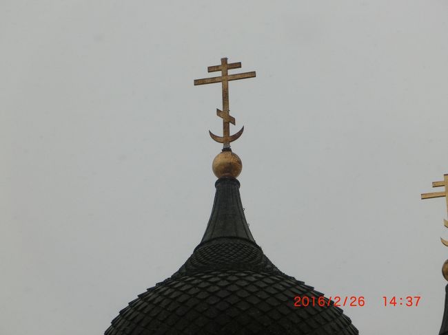 ロシア正教。<br />申し訳ないが、しっとりしたこの街では違和感がある。