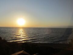 海のほてる　いさば

客室からの眺望　夕日