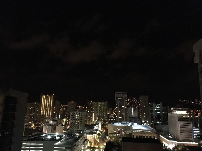 夜景を見ながら…