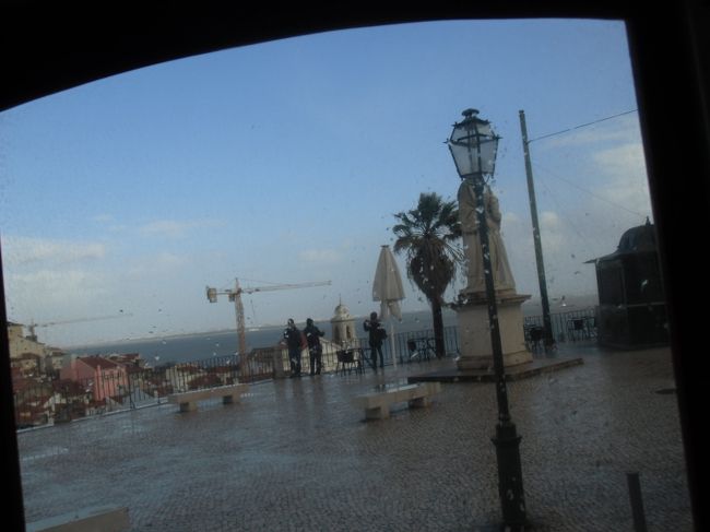 海が見えました。