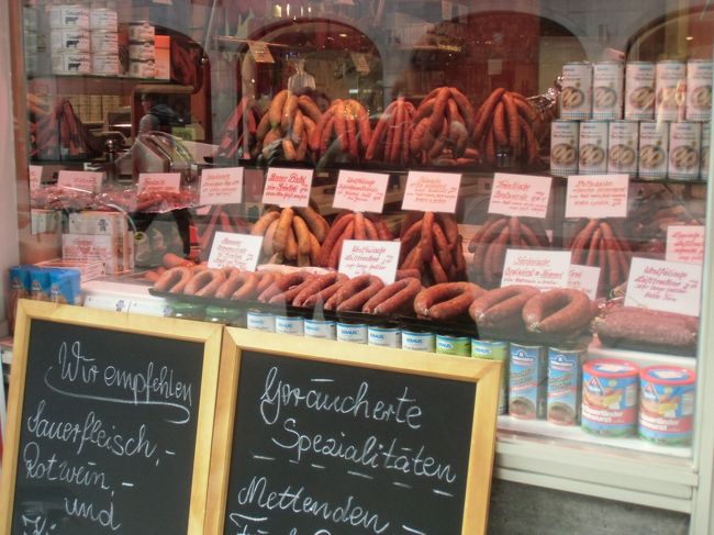 ソーセージ美味しそう〜。