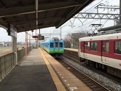 名古屋から約70分。

三重県津市・高田本山駅に到着です。