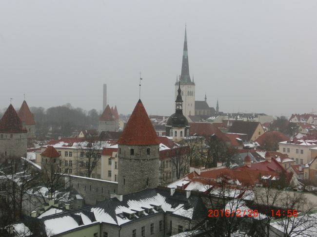 聖オレフ教会遠望。