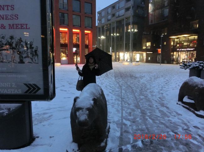 ずーと雪が降ってます。<br />北国には寒い時期に。