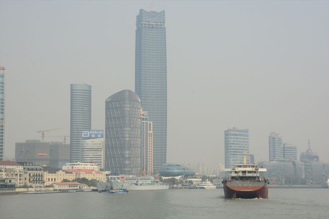 せっかくなので（？）黄浦江と対岸の浦東も。