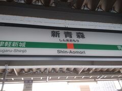 ５分ほどで新青森駅に着きました。
