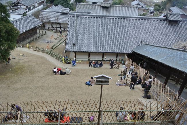 16時半頃の二月堂前の様子。