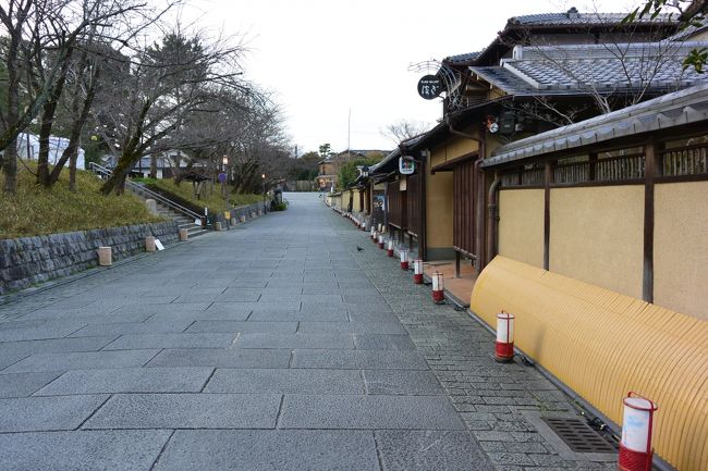 前日の夜は大勢の人で賑わっていた<br />「ねねの道」もこの通り〜!(^^)!<br /><br />多少の人はいたけど、いない時を狙ってパチリ☆