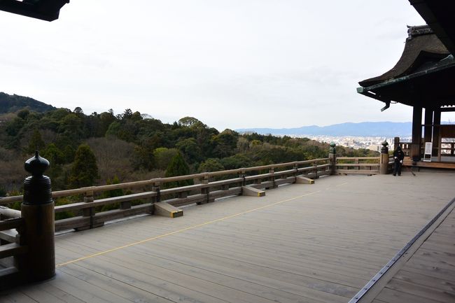 【清水の舞台】<br /><br />こんな風に独占出来たのは最初で<br />最後だろうな〜