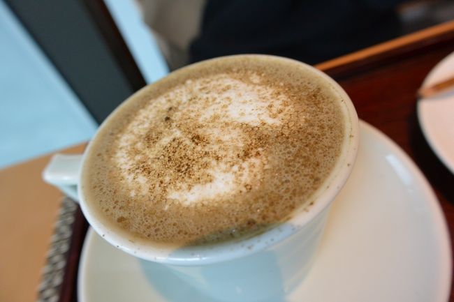 Ｍはほうじちゃカプチーノ、５１５円なり！<br /><br />香ばしくてこちらも美味しかった〜